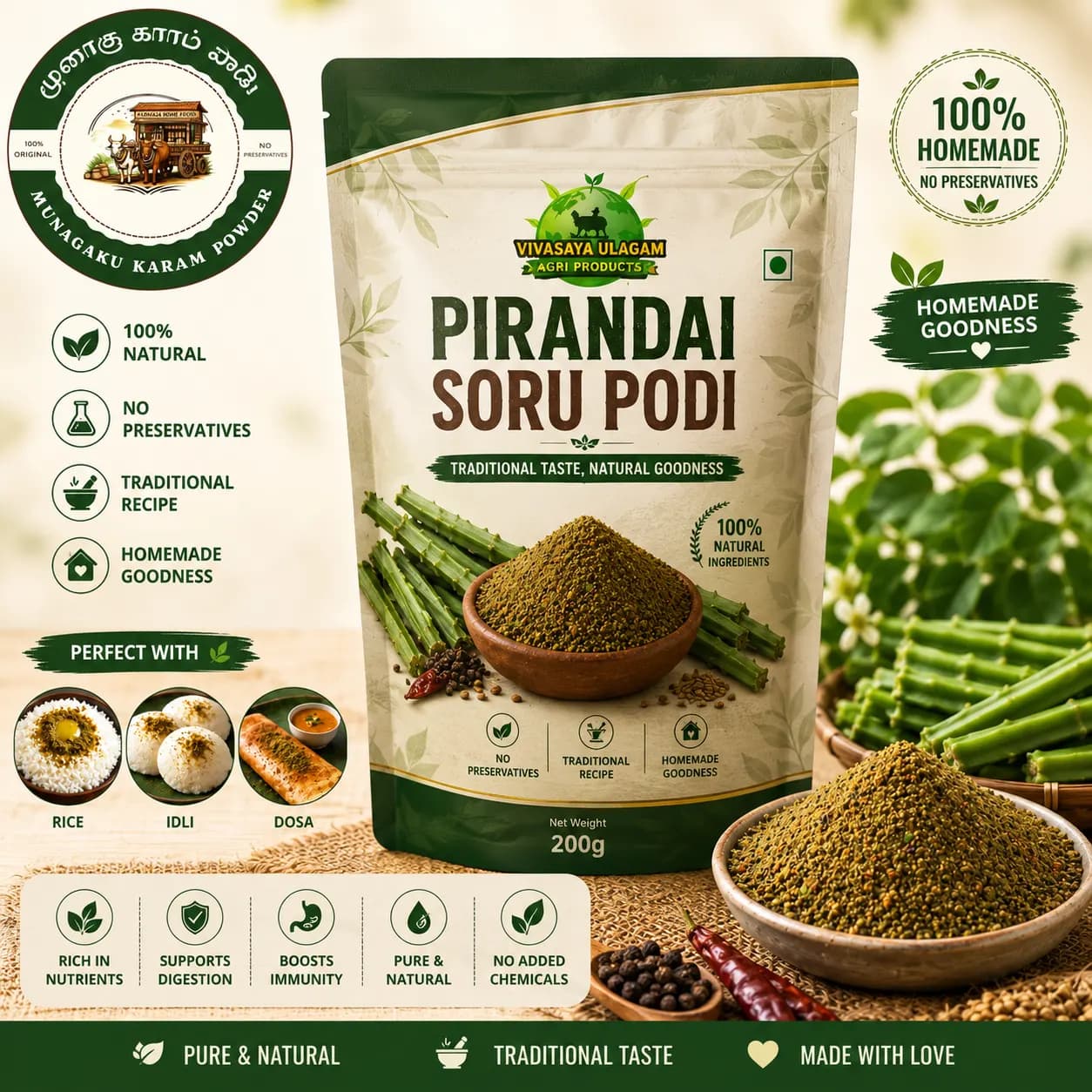 Pirandai Soru Podi